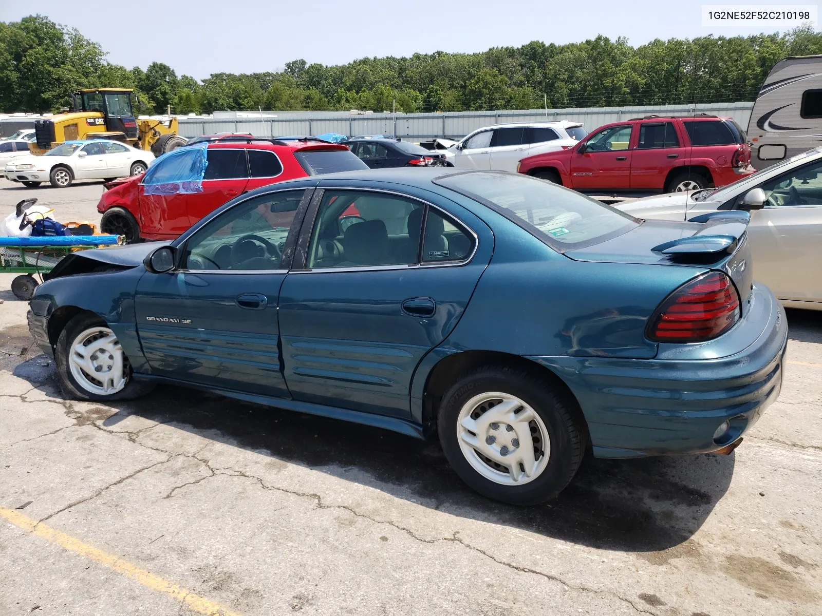 2002 Pontiac Grand Am Se VIN: 1G2NE52F52C210198 Lot: 62926284