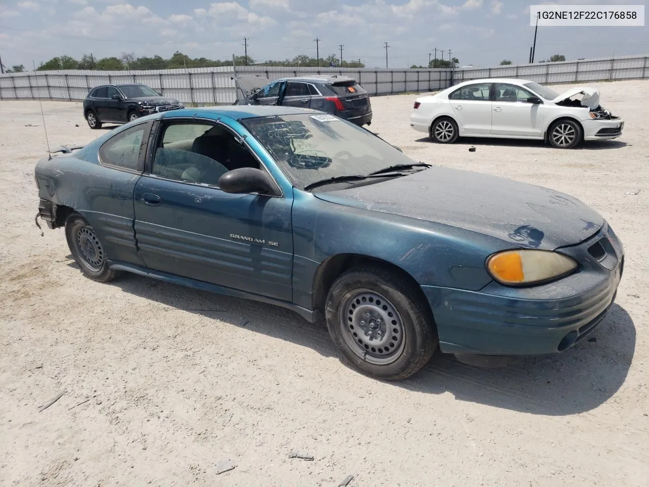 2002 Pontiac Grand Am Se VIN: 1G2NE12F22C176858 Lot: 66422004