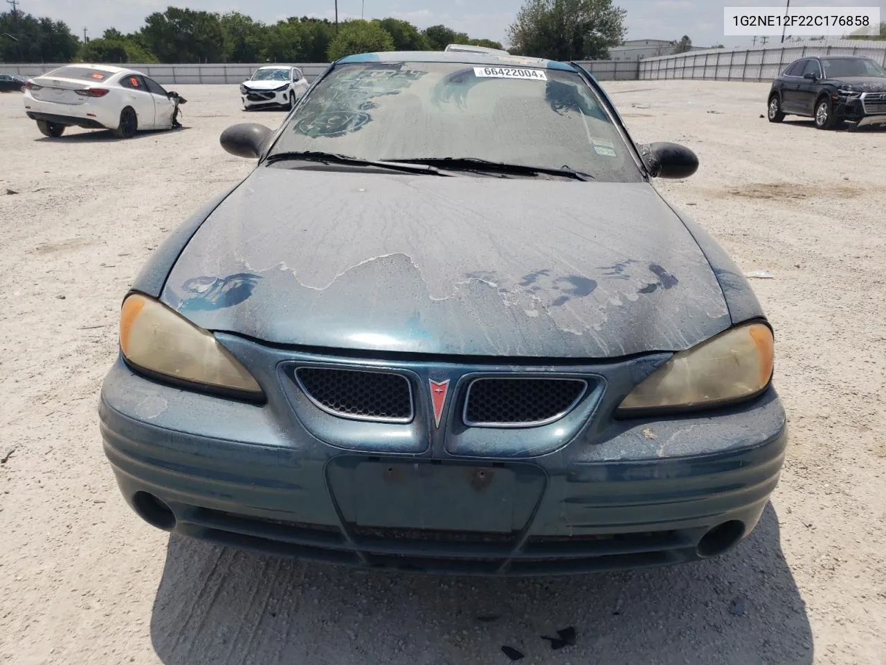 2002 Pontiac Grand Am Se VIN: 1G2NE12F22C176858 Lot: 66422004