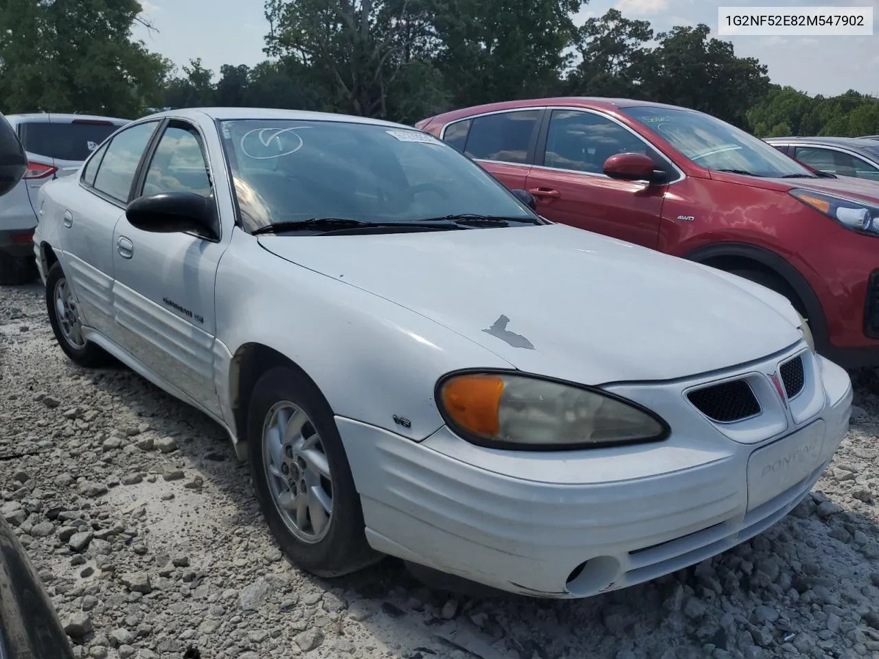 2002 Pontiac Grand Am Se1 VIN: 1G2NF52E82M547902 Lot: 67279234