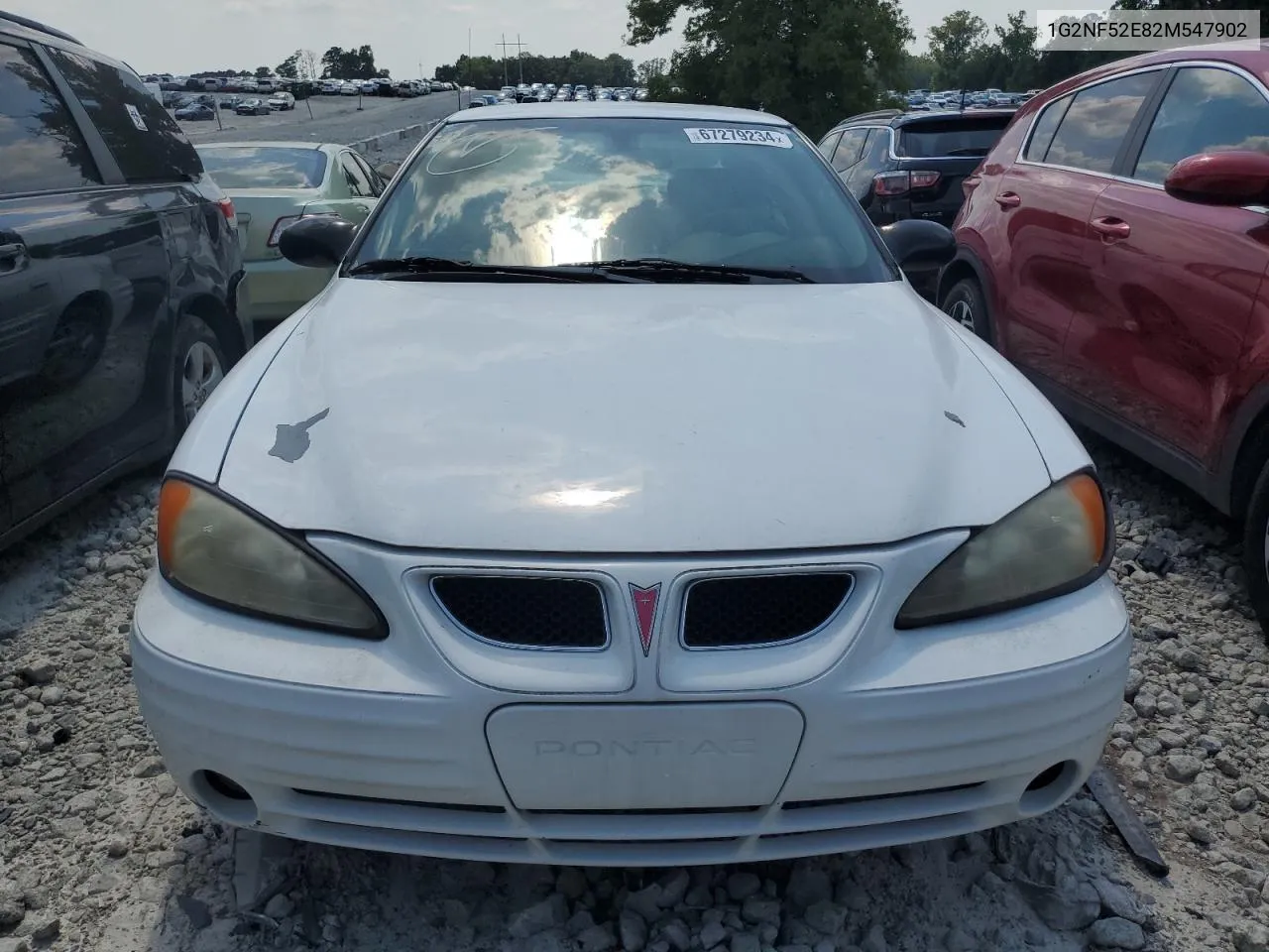 2002 Pontiac Grand Am Se1 VIN: 1G2NF52E82M547902 Lot: 67279234