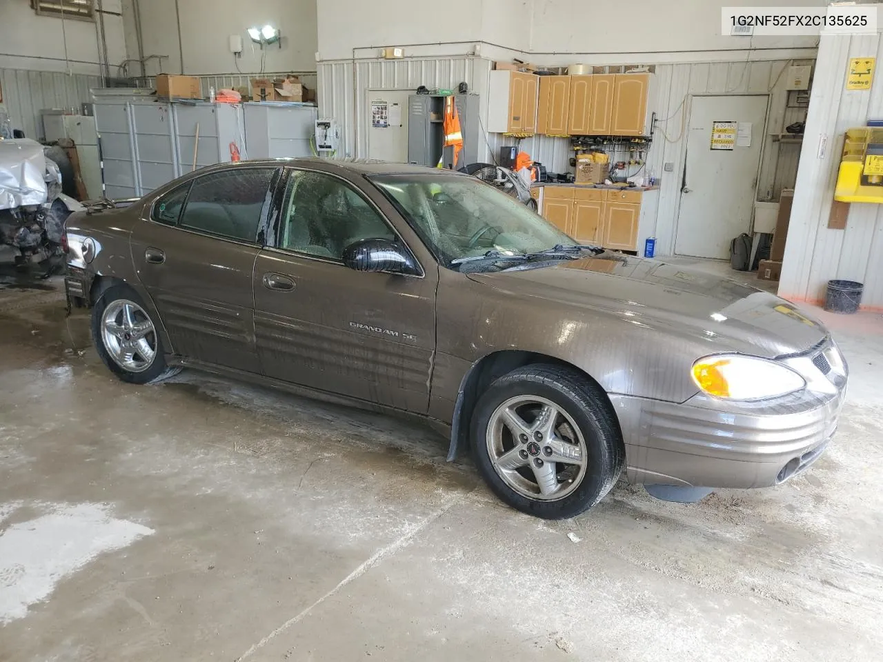 2002 Pontiac Grand Am Se1 VIN: 1G2NF52FX2C135625 Lot: 68559824