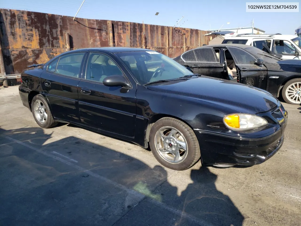 2002 Pontiac Grand Am Gt VIN: 1G2NW52E12M704539 Lot: 73755214