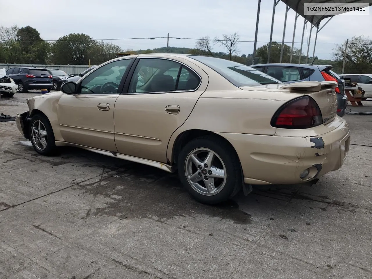 2003 Pontiac Grand Am Se1 VIN: 1G2NF52E13M631450 Lot: 73240154