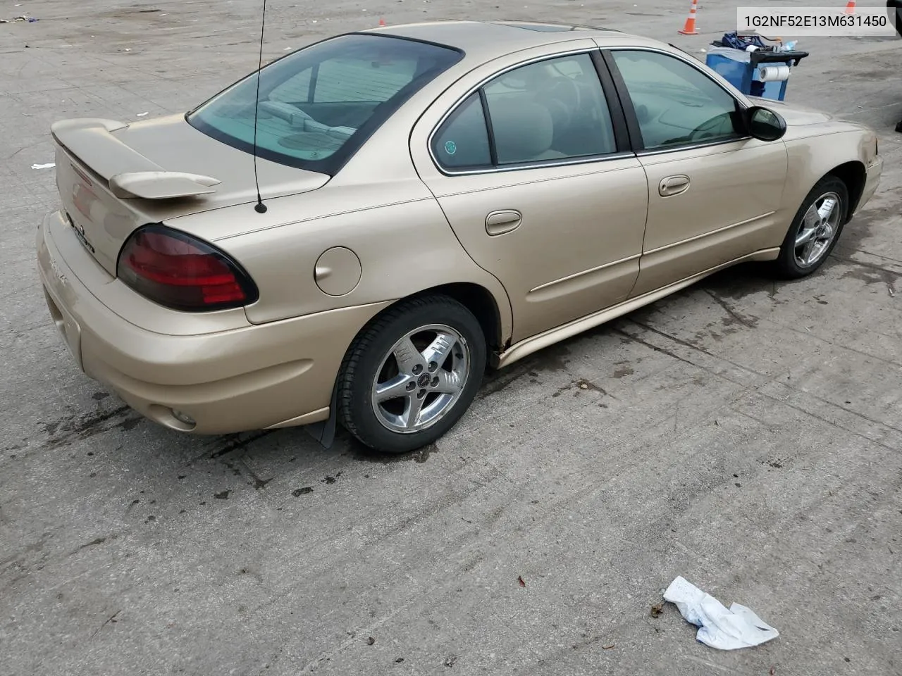 2003 Pontiac Grand Am Se1 VIN: 1G2NF52E13M631450 Lot: 73240154