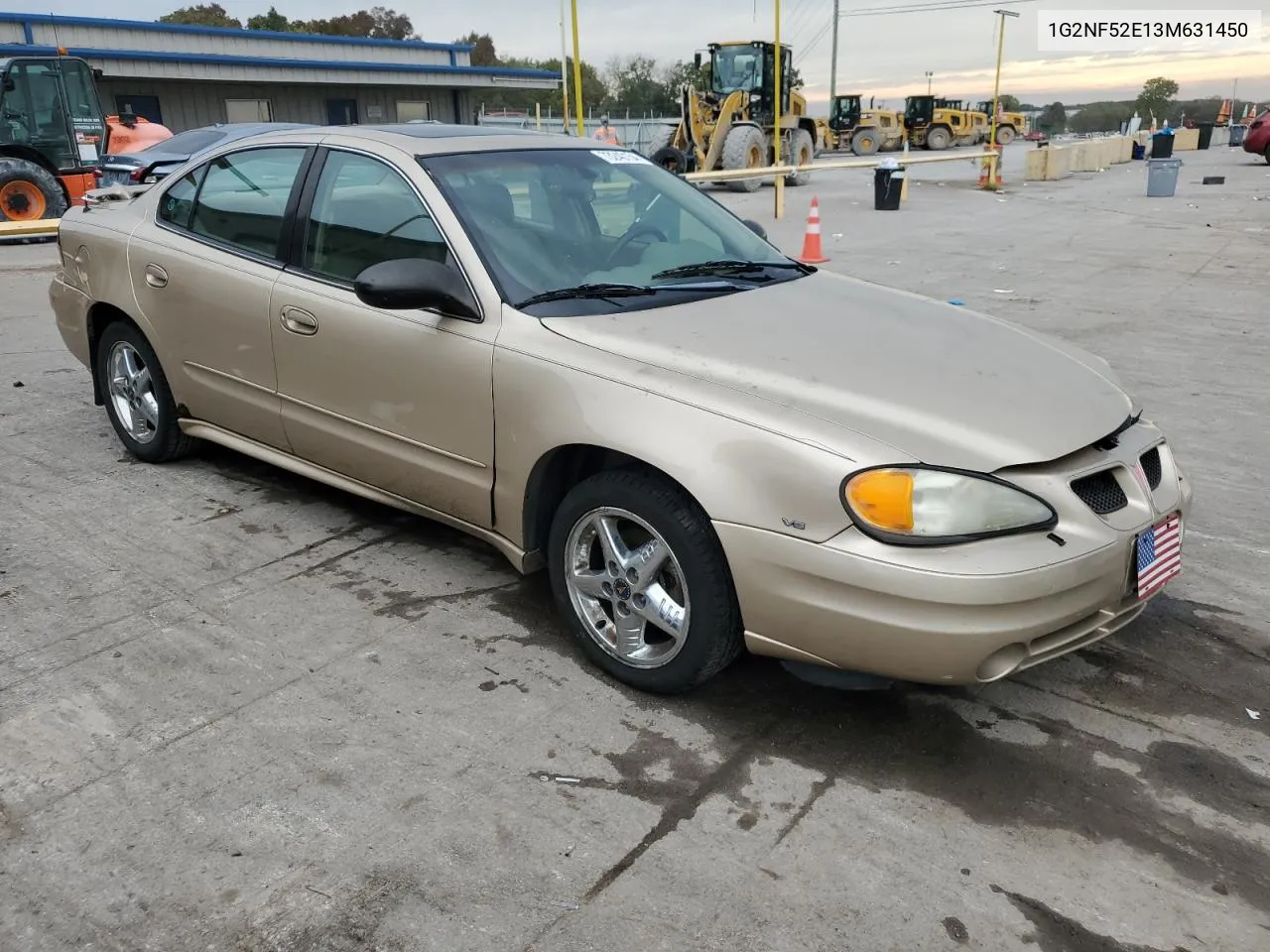 2003 Pontiac Grand Am Se1 VIN: 1G2NF52E13M631450 Lot: 73240154