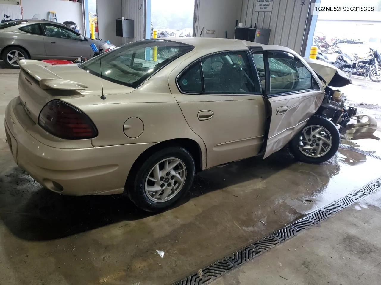 2003 Pontiac Grand Am Se VIN: 1G2NE52F93C318308 Lot: 74246534