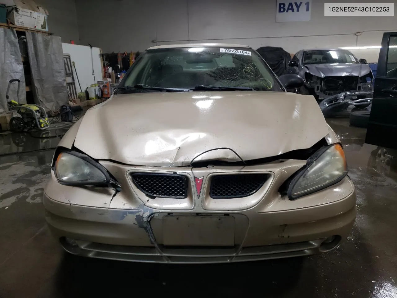 2003 Pontiac Grand Am Se VIN: 1G2NE52F43C102253 Lot: 76553164