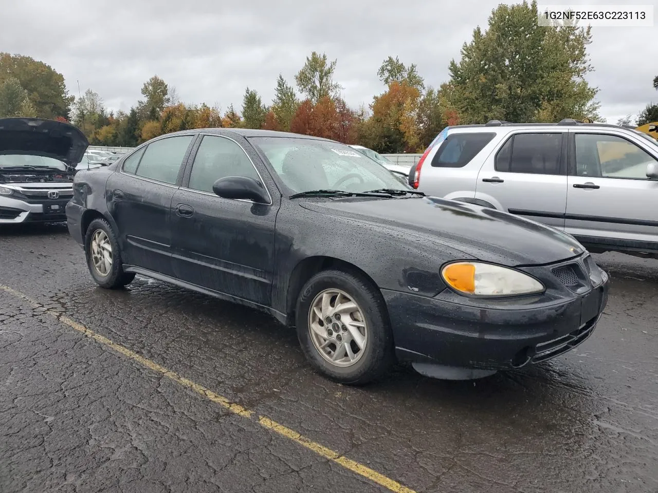 1G2NF52E63C223113 2003 Pontiac Grand Am Se1