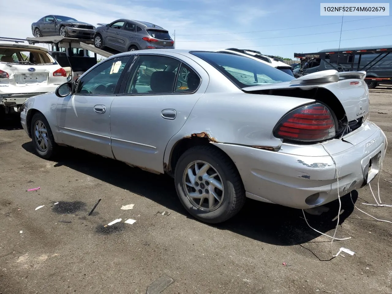 2004 Pontiac Grand Am Se1 VIN: 1G2NF52E74M602679 Lot: 55810784