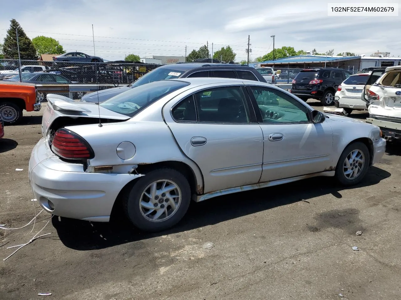 2004 Pontiac Grand Am Se1 VIN: 1G2NF52E74M602679 Lot: 55810784