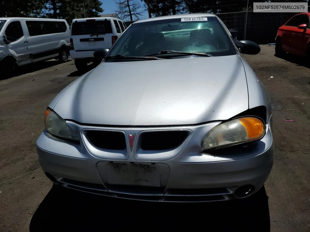 2004 Pontiac Grand Am Se1 VIN: 1G2NF52E74M602679 Lot: 55810784