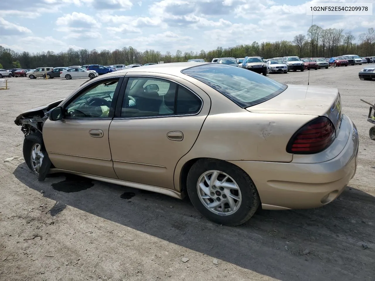 2004 Pontiac Grand Am Se1 VIN: 1G2NF52E54C209978 Lot: 60198674