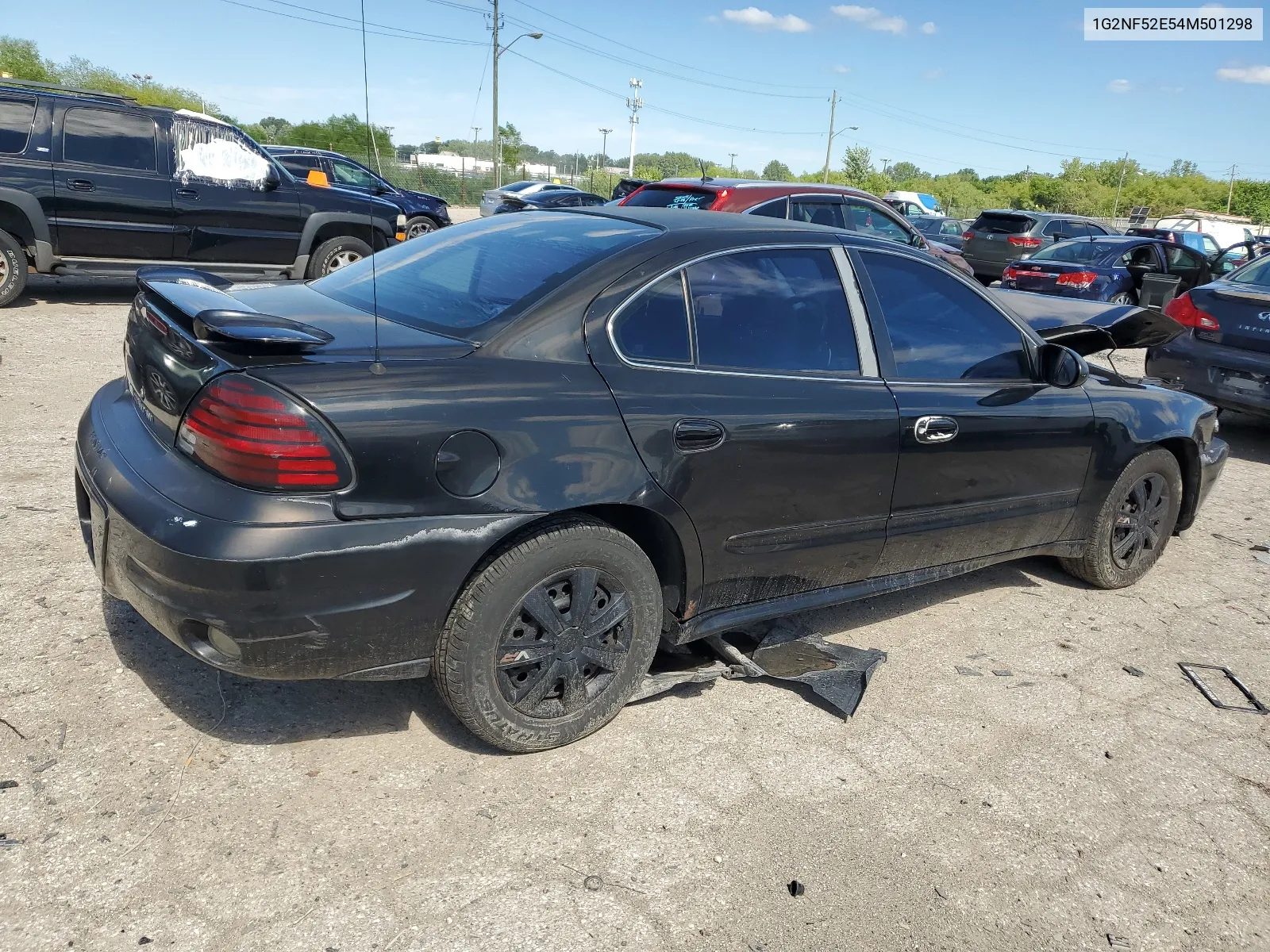 2004 Pontiac Grand Am Se1 VIN: 1G2NF52E54M501298 Lot: 61025774