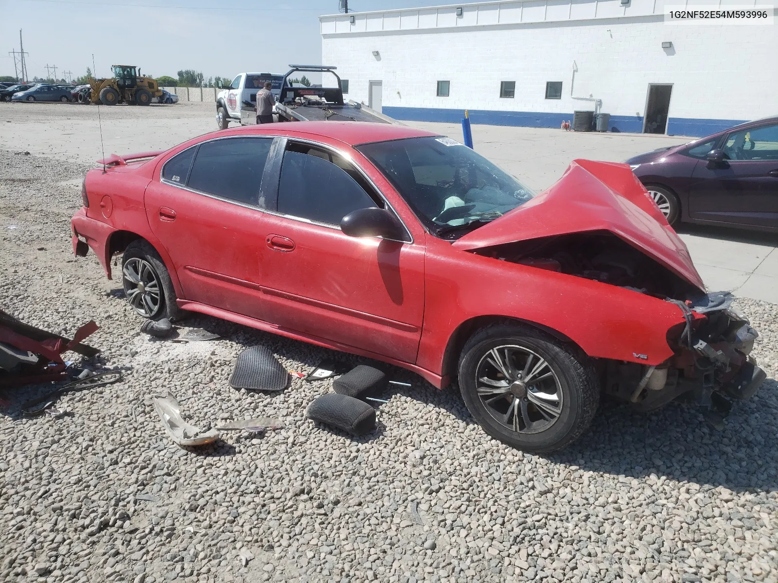 2004 Pontiac Grand Am Se1 VIN: 1G2NF52E54M593996 Lot: 64600384