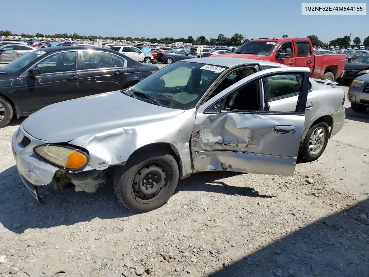 1G2NF52E74M644155 2004 Pontiac Grand Am Se1