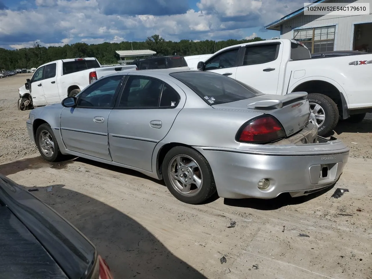 2004 Pontiac Grand Am Gt VIN: 1G2NW52E54C179610 Lot: 73203664