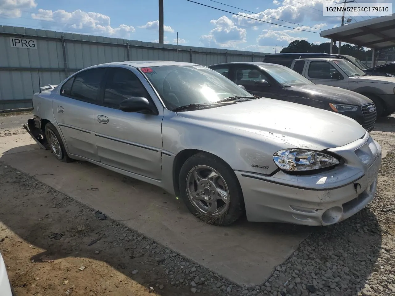 2004 Pontiac Grand Am Gt VIN: 1G2NW52E54C179610 Lot: 73203664