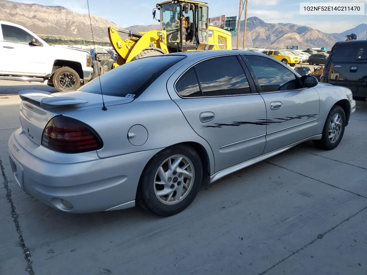 2004 Pontiac Grand Am Se1 VIN: 1G2NF52E14C211470 Lot: 74908124