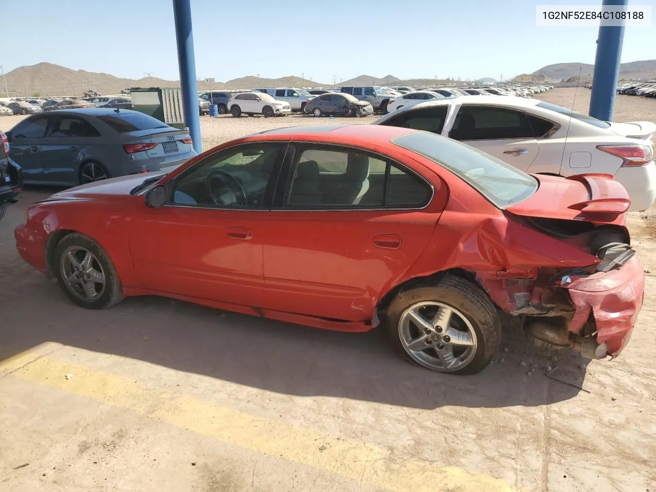 2004 Pontiac Grand Am Se1 VIN: 1G2NF52E84C108188 Lot: 75908714