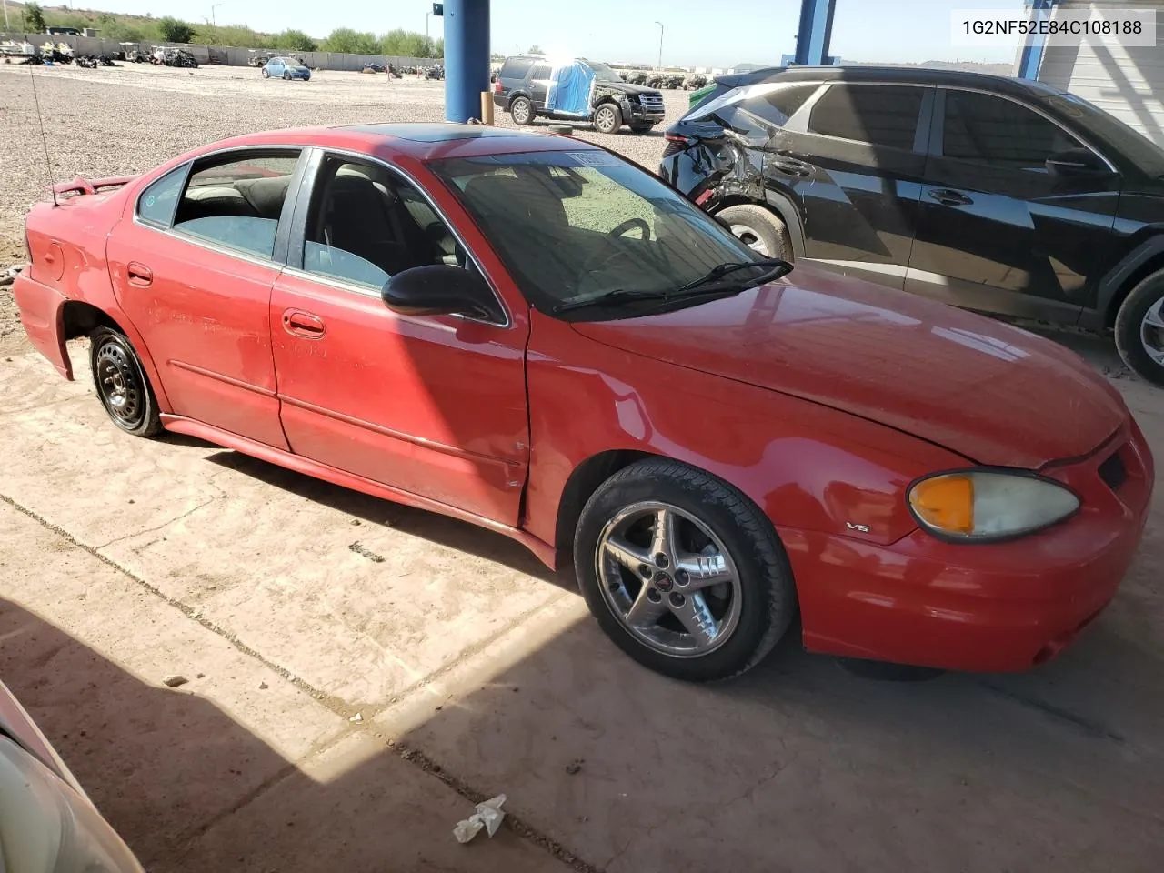 2004 Pontiac Grand Am Se1 VIN: 1G2NF52E84C108188 Lot: 75908714