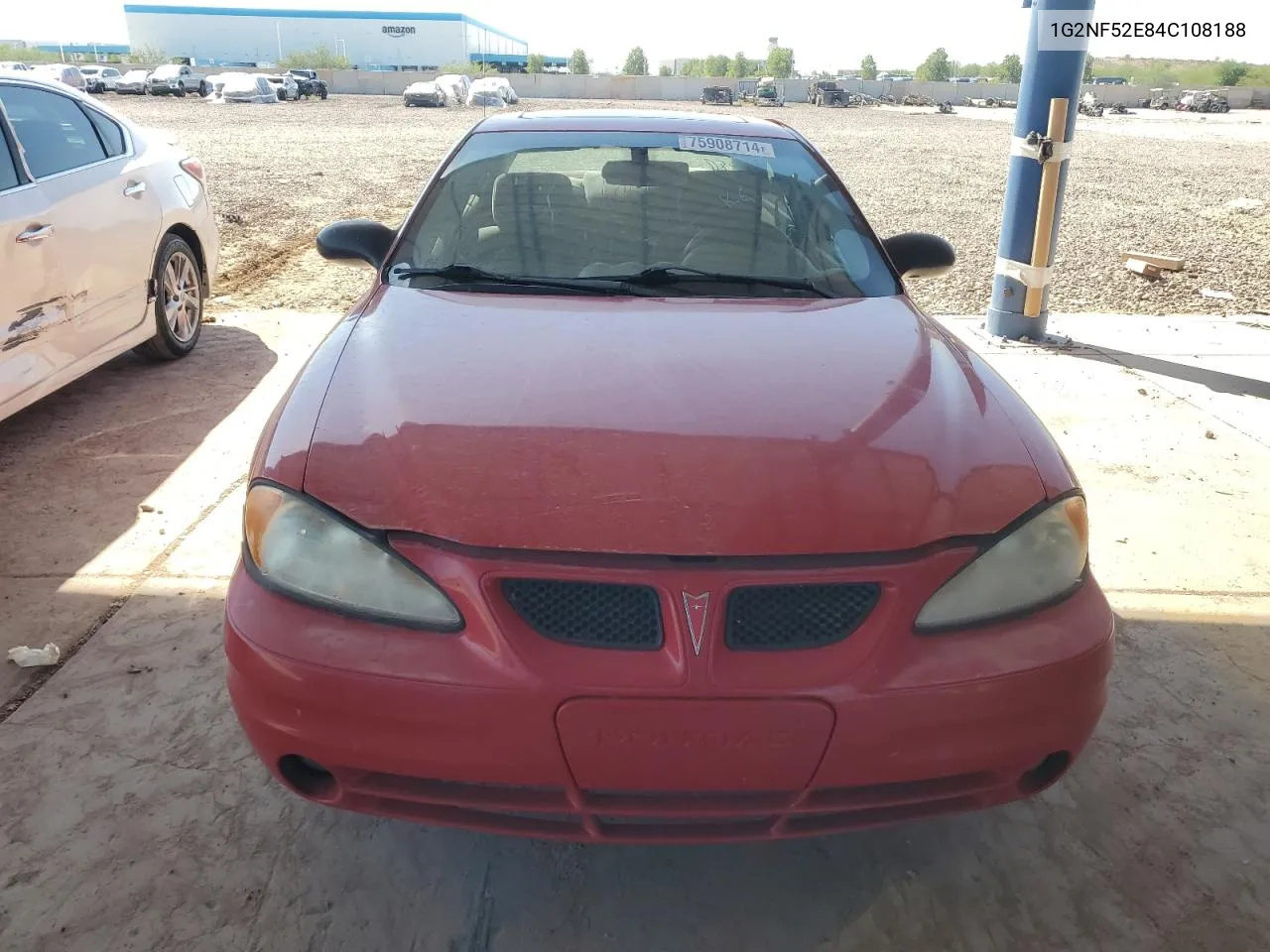 2004 Pontiac Grand Am Se1 VIN: 1G2NF52E84C108188 Lot: 75908714