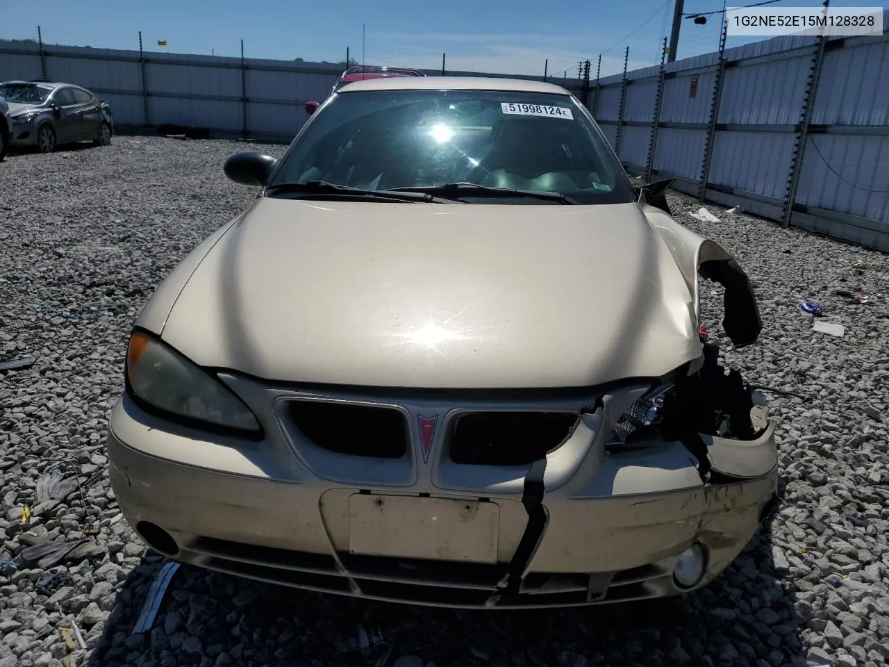 1G2NE52E15M128328 2005 Pontiac Grand Am Se