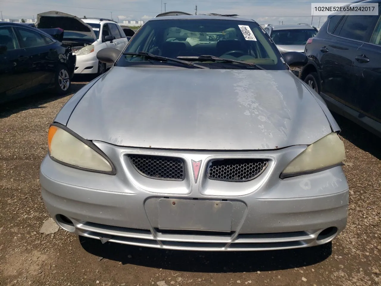 2005 Pontiac Grand Am Se VIN: 1G2NE52E65M242017 Lot: 61496044