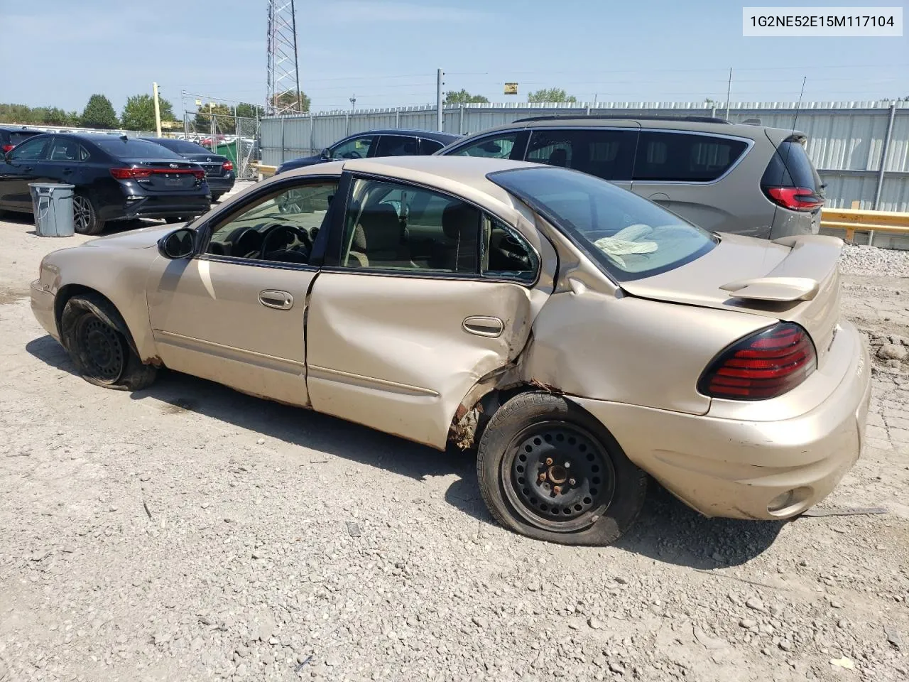 2005 Pontiac Grand Am Se VIN: 1G2NE52E15M117104 Lot: 68426624