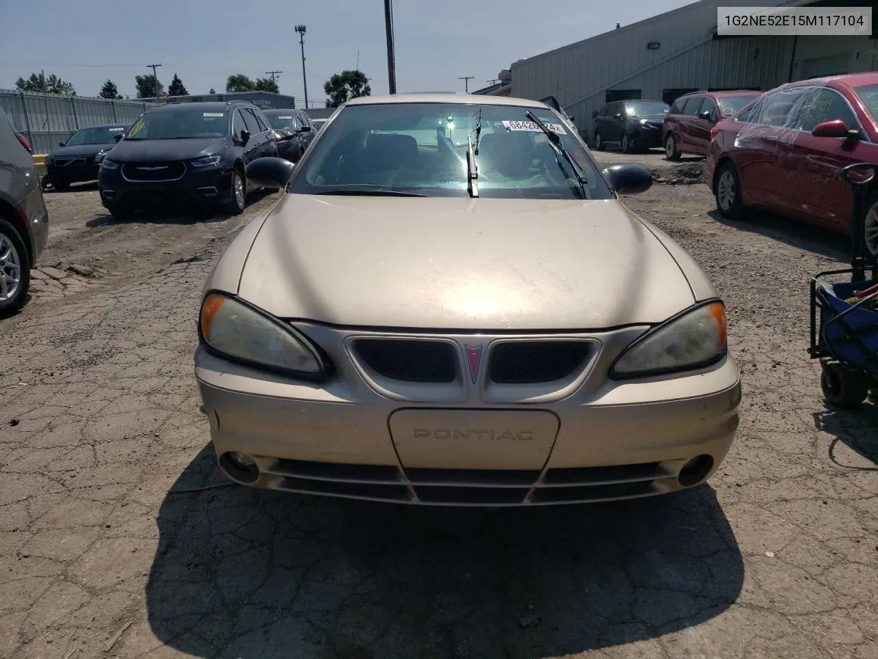 2005 Pontiac Grand Am Se VIN: 1G2NE52E15M117104 Lot: 68426624