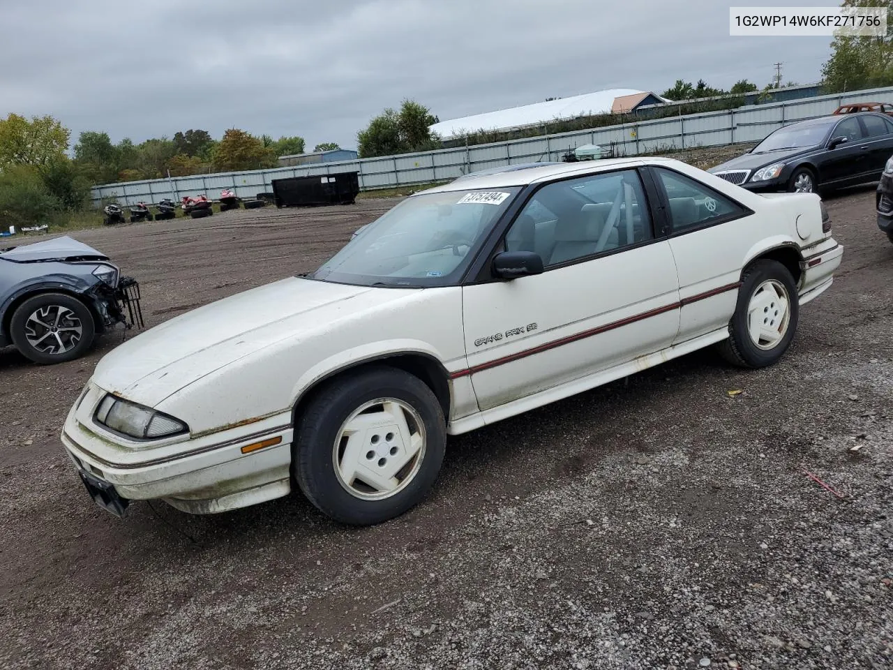 1989 Pontiac Grand Prix Se VIN: 1G2WP14W6KF271756 Lot: 73757494