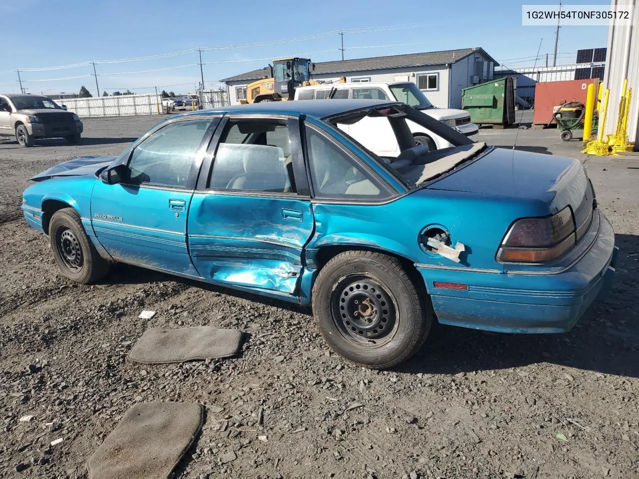 1992 Pontiac Grand Prix Le VIN: 1G2WH54T0NF305172 Lot: 73856714