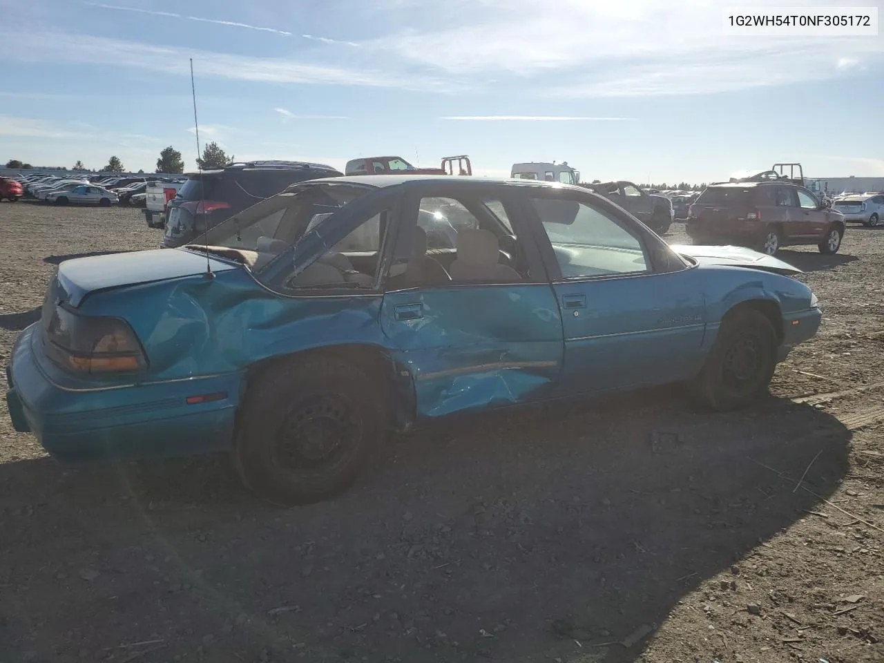 1992 Pontiac Grand Prix Le VIN: 1G2WH54T0NF305172 Lot: 73856714