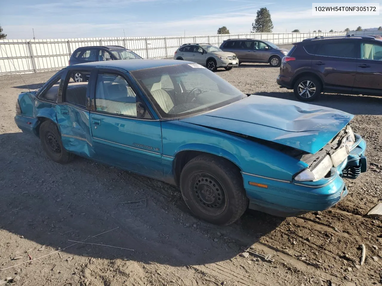 1992 Pontiac Grand Prix Le VIN: 1G2WH54T0NF305172 Lot: 73856714