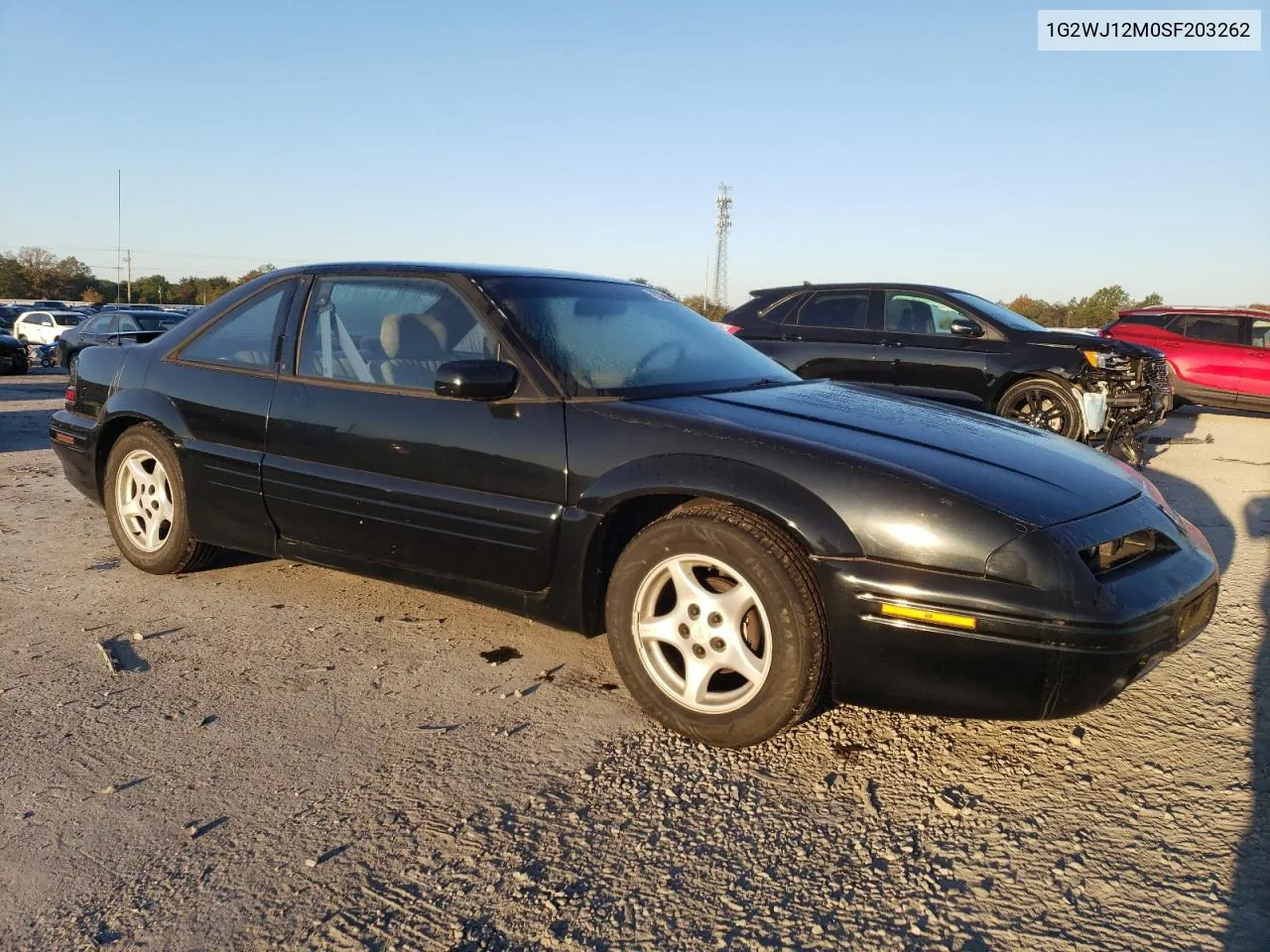 1995 Pontiac Grand Prix Se VIN: 1G2WJ12M0SF203262 Lot: 75790544