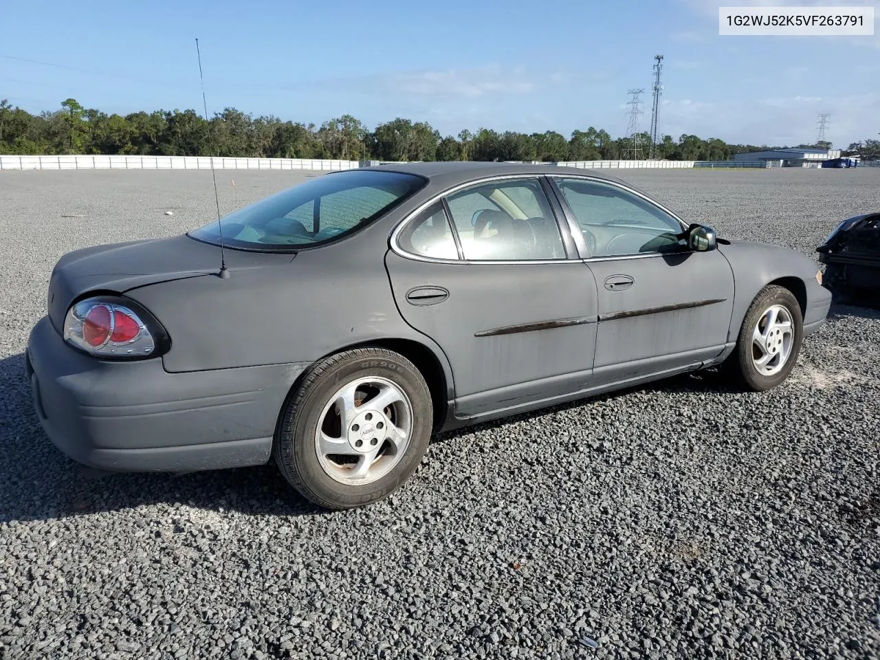 1997 Pontiac Grand Prix Se VIN: 1G2WJ52K5VF263791 Lot: 78865814