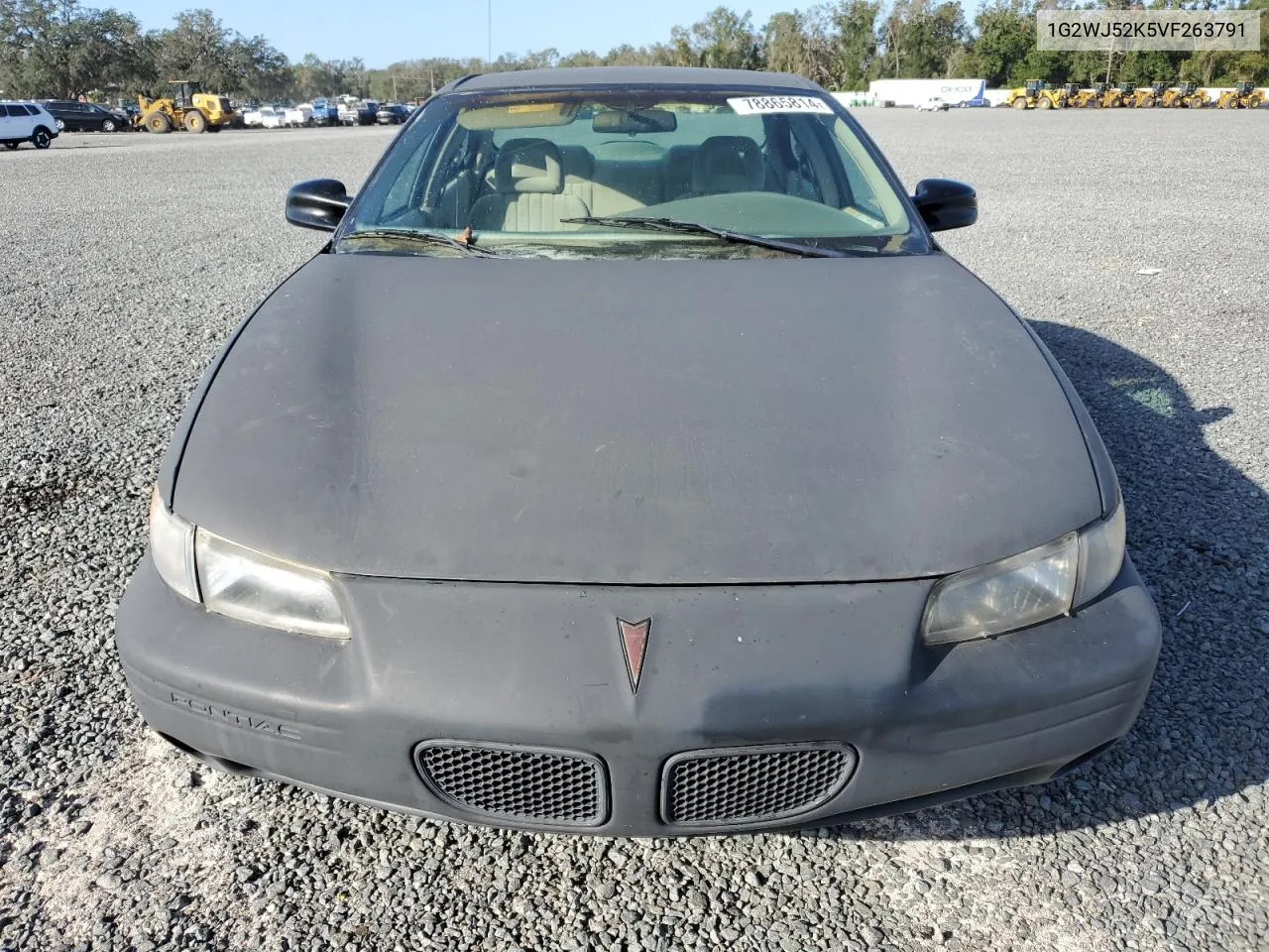 1997 Pontiac Grand Prix Se VIN: 1G2WJ52K5VF263791 Lot: 78865814