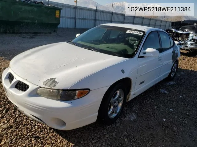 1998 Pontiac Grand Prix Gtp VIN: 1G2WP5218WF211384 Lot: 57767194