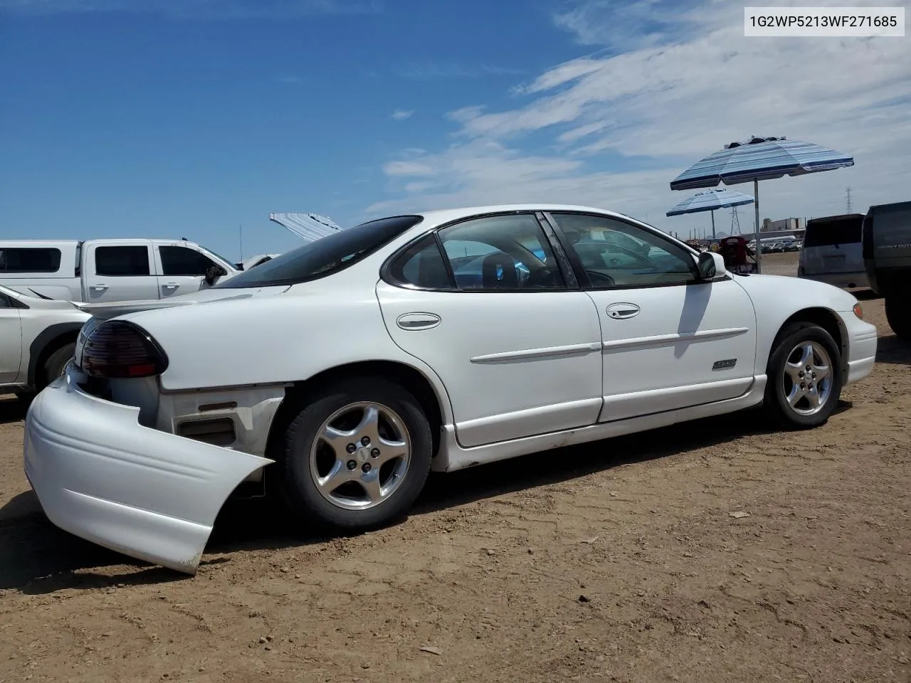 1998 Pontiac Grand Prix Gtp VIN: 1G2WP5213WF271685 Lot: 62631143