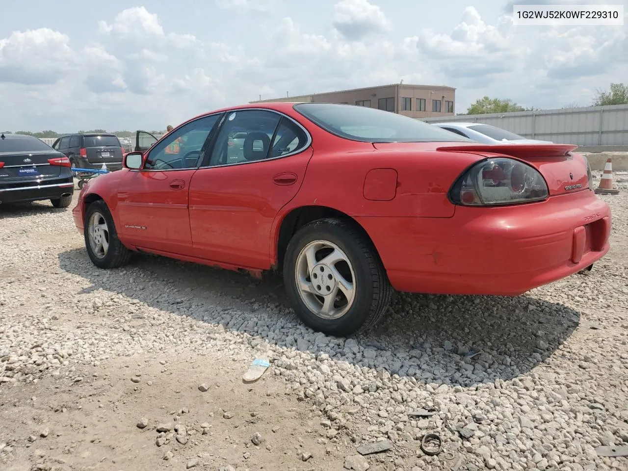 1998 Pontiac Grand Prix Se VIN: 1G2WJ52K0WF229310 Lot: 64272774