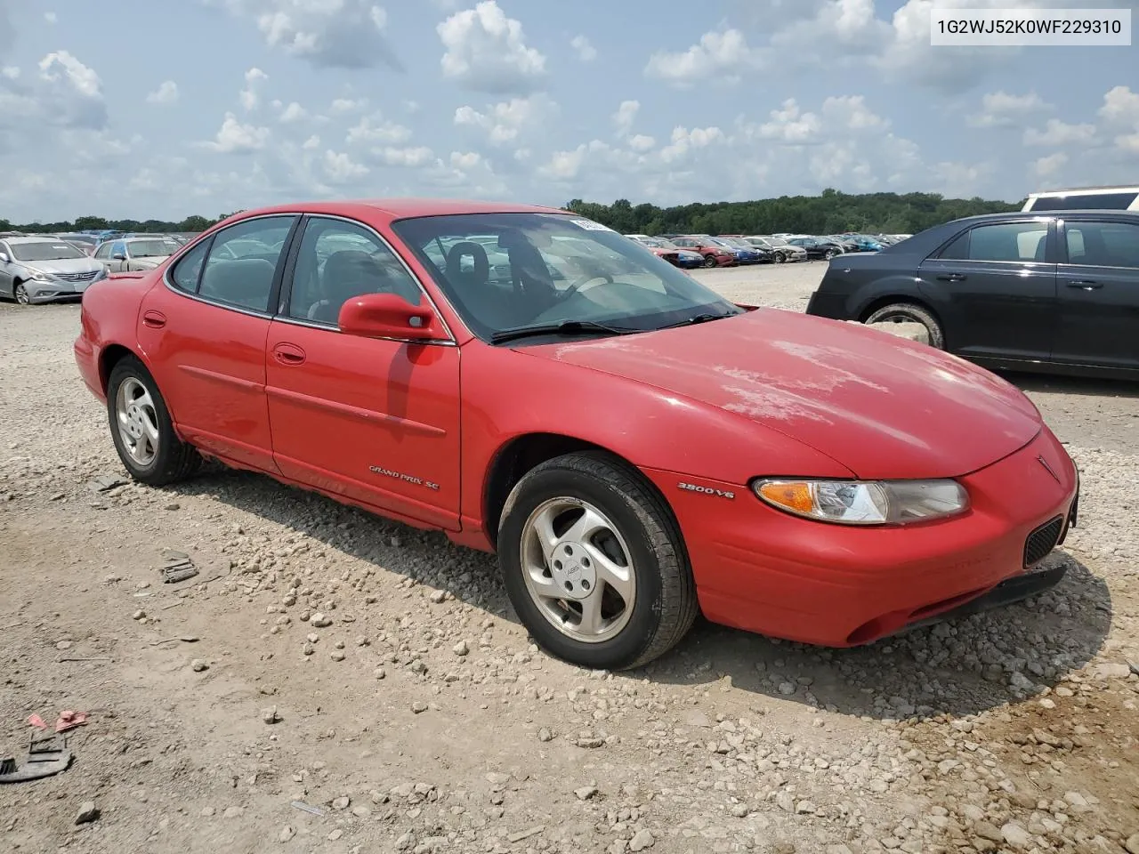 1998 Pontiac Grand Prix Se VIN: 1G2WJ52K0WF229310 Lot: 64272774