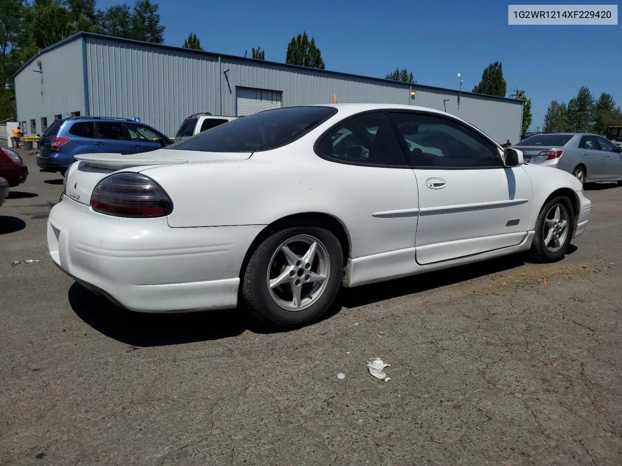 1999 Pontiac Grand Prix Gtp VIN: 1G2WR1214XF229420 Lot: 61910504