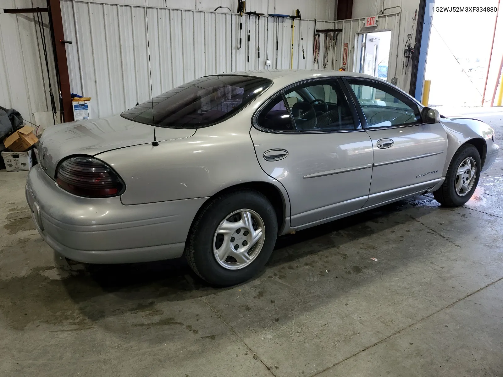 1999 Pontiac Grand Prix Se VIN: 1G2WJ52M3XF334880 Lot: 66812624