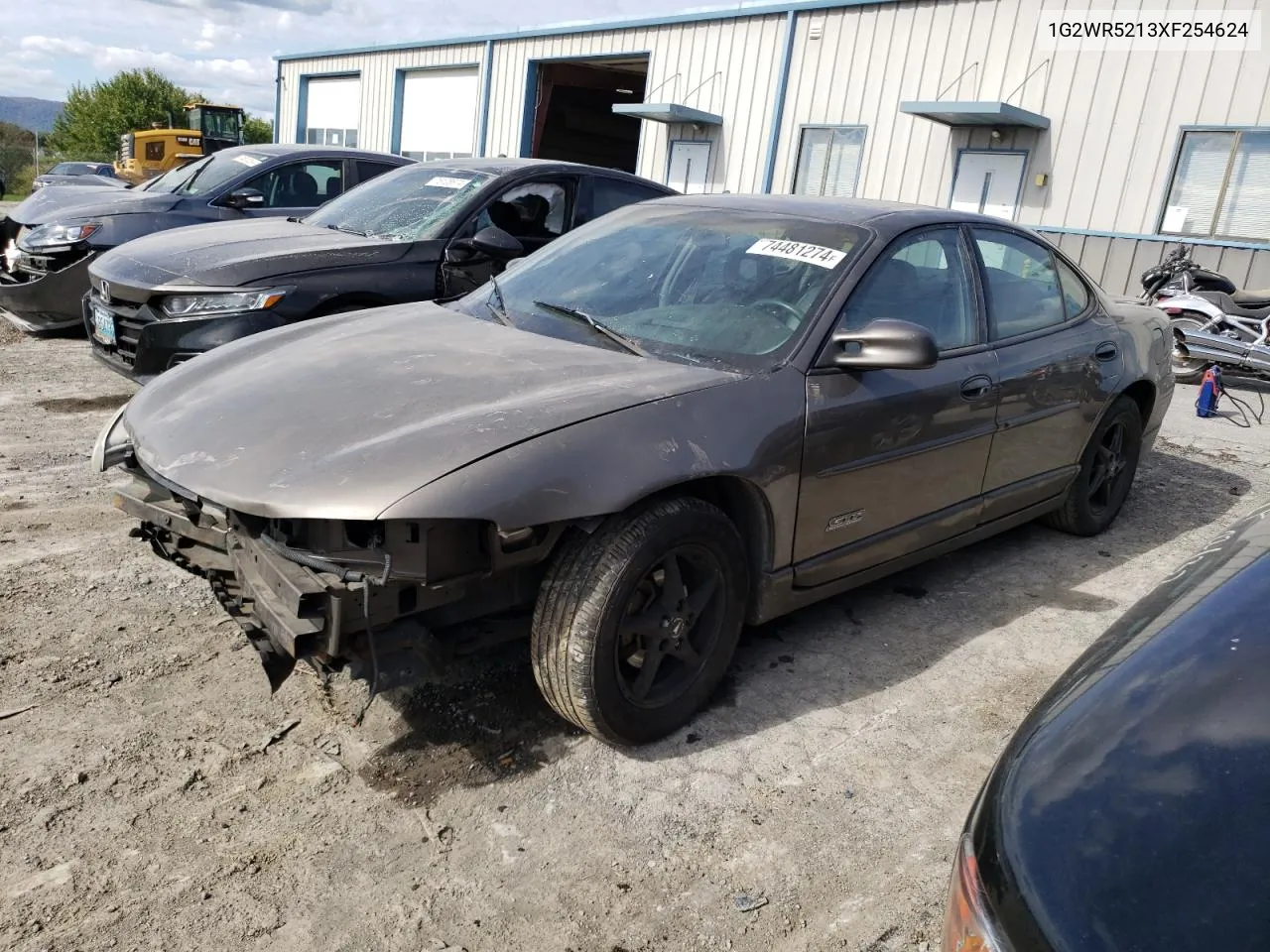 1999 Pontiac Grand Prix Gtp VIN: 1G2WR5213XF254624 Lot: 74481274