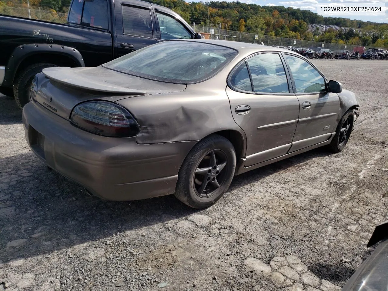 1999 Pontiac Grand Prix Gtp VIN: 1G2WR5213XF254624 Lot: 74481274