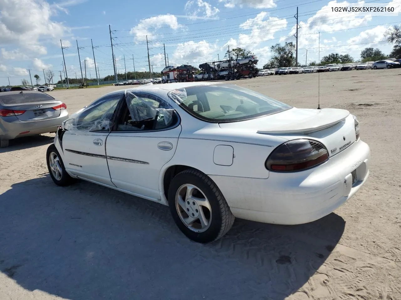 1999 Pontiac Grand Prix Se VIN: 1G2WJ52K5XF262160 Lot: 76231254