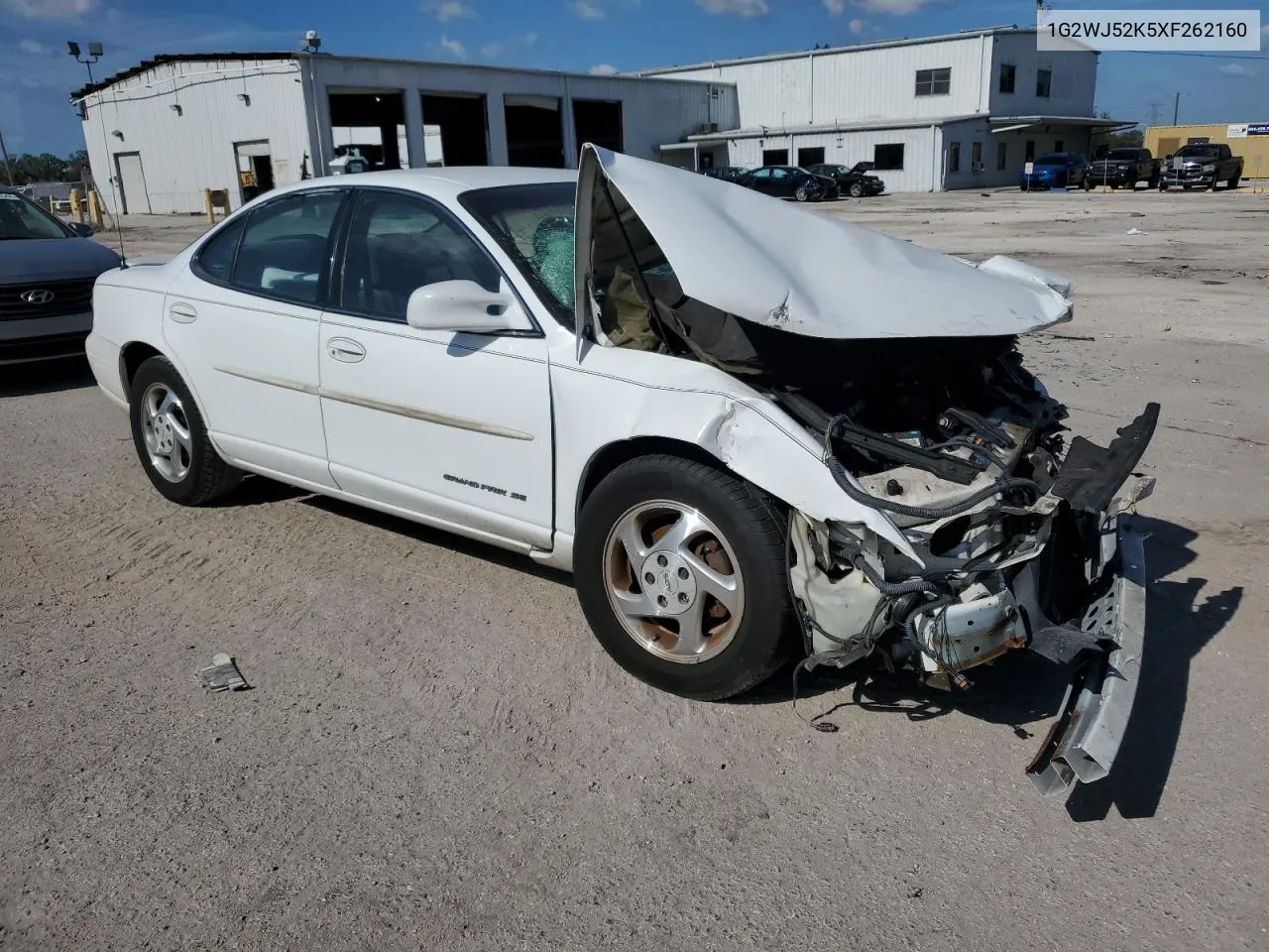 1999 Pontiac Grand Prix Se VIN: 1G2WJ52K5XF262160 Lot: 76231254