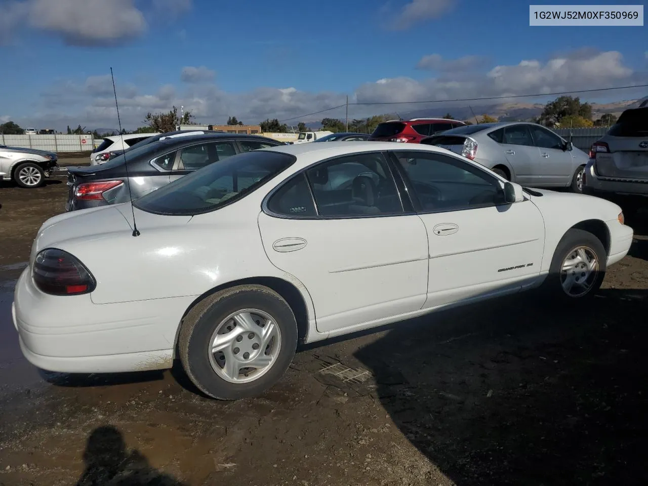 1999 Pontiac Grand Prix Se VIN: 1G2WJ52M0XF350969 Lot: 80347664