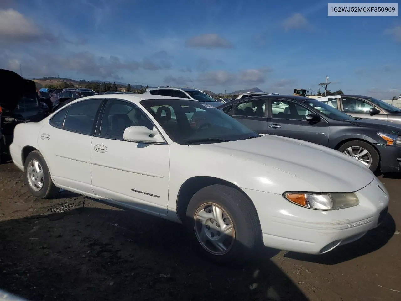 1999 Pontiac Grand Prix Se VIN: 1G2WJ52M0XF350969 Lot: 80347664