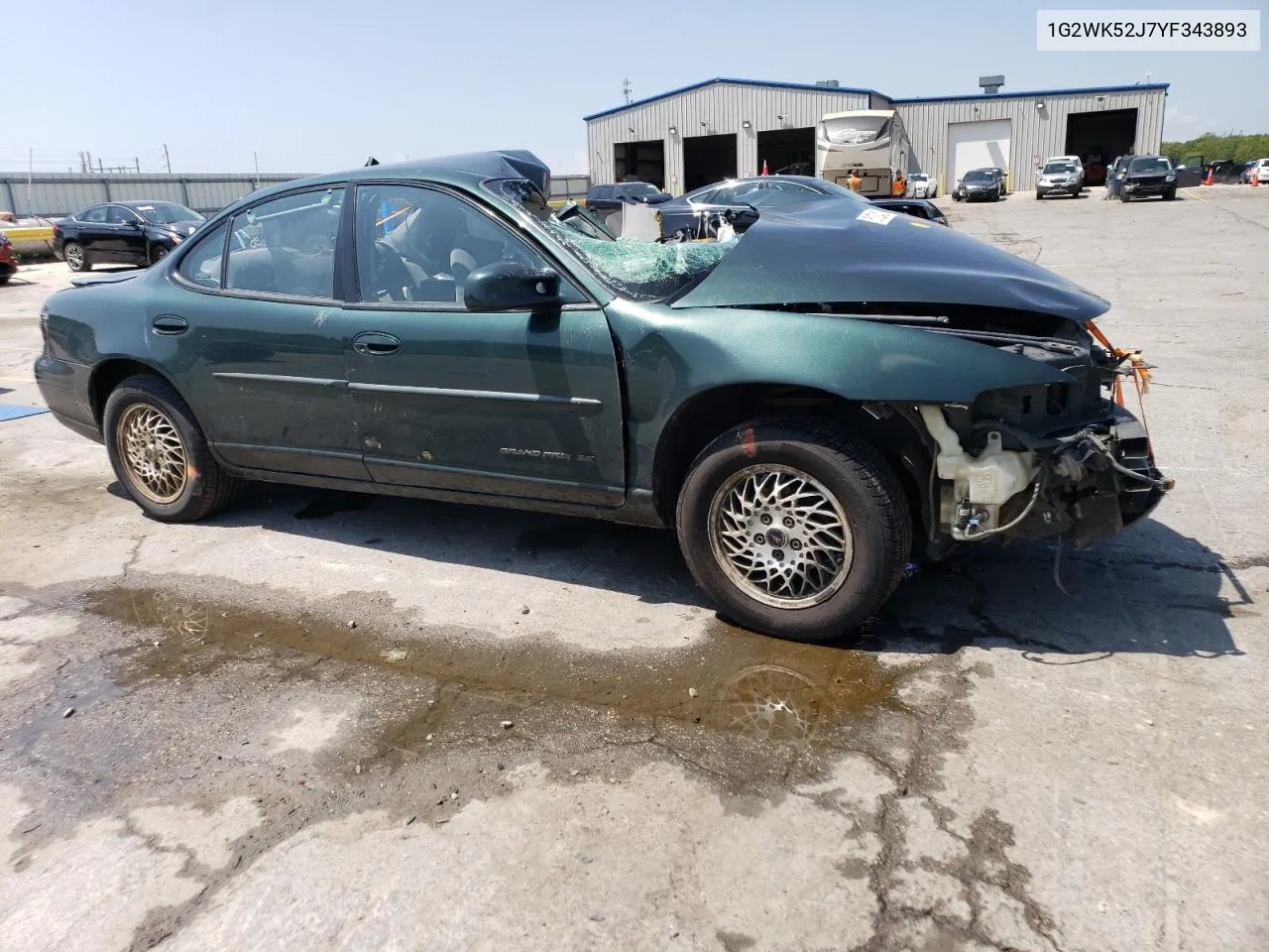 2000 Pontiac Grand Prix Se1 VIN: 1G2WK52J7YF343893 Lot: 43377074